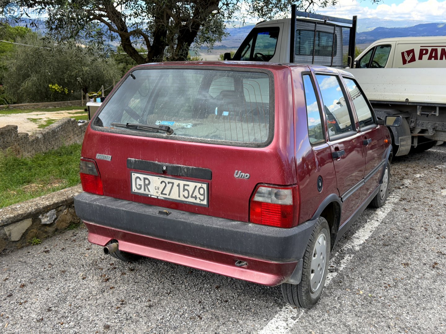 GR 271549, FIAT Uno 1st gen 5-door Hatch (146), facelift, 1989–1995 (–2003 for others)