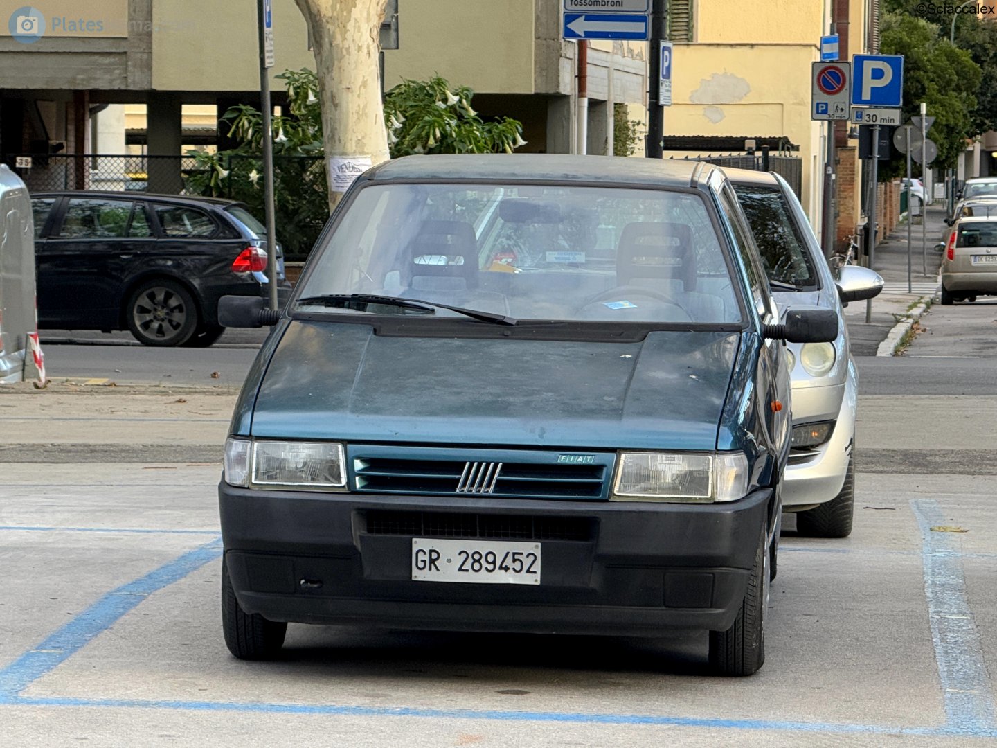 GR 289452, FIAT Uno 1st gen 3-door Hatch (146), facelift, 1989–1995 (–2003 for others)