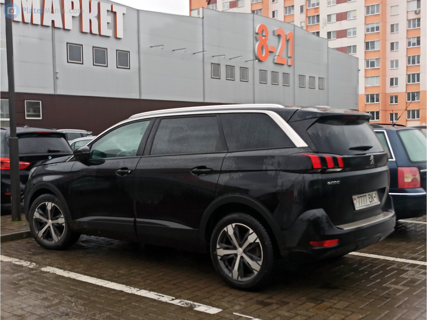 7777 BK-1, Peugeot 5008 2nd gen SUV (P87), 2016–2020