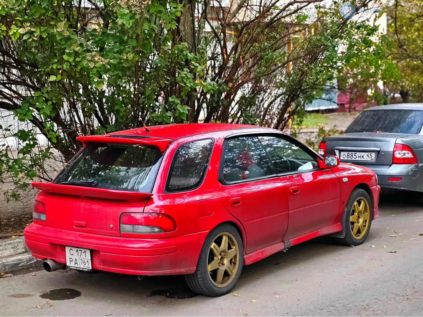 с 171 ра 761, Subaru Impreza 1st gen Wagon (GF), 1992–2001
