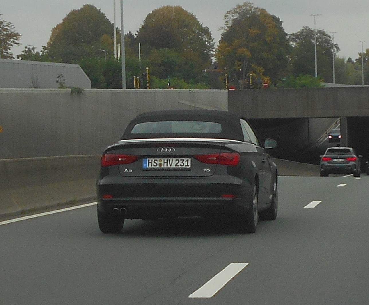 HS HV 231, Audi A3 3rd gen Cabriolet (8V7/8VE), 2013–2016