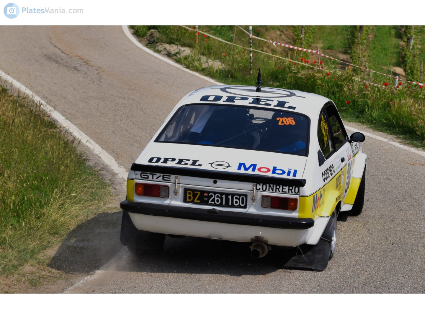 BZ 261160, Opel Kadett 3rd gen Coupé (C), 1973–1977