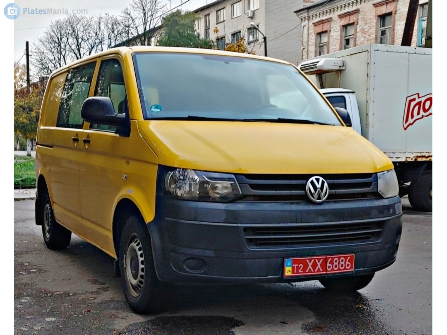 T2 XX 6886, Volkswagen Transporter 5th gen Van (T5) (7E/7H), facelift, 2009–2015