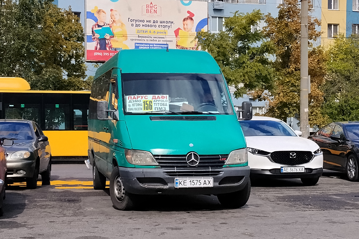KE 1575 AX, Mercedes-Benz Sprinter 1st gen (Classic) (W901–905), facelift, 2000–2006 (2013–2018 for CIS-market)