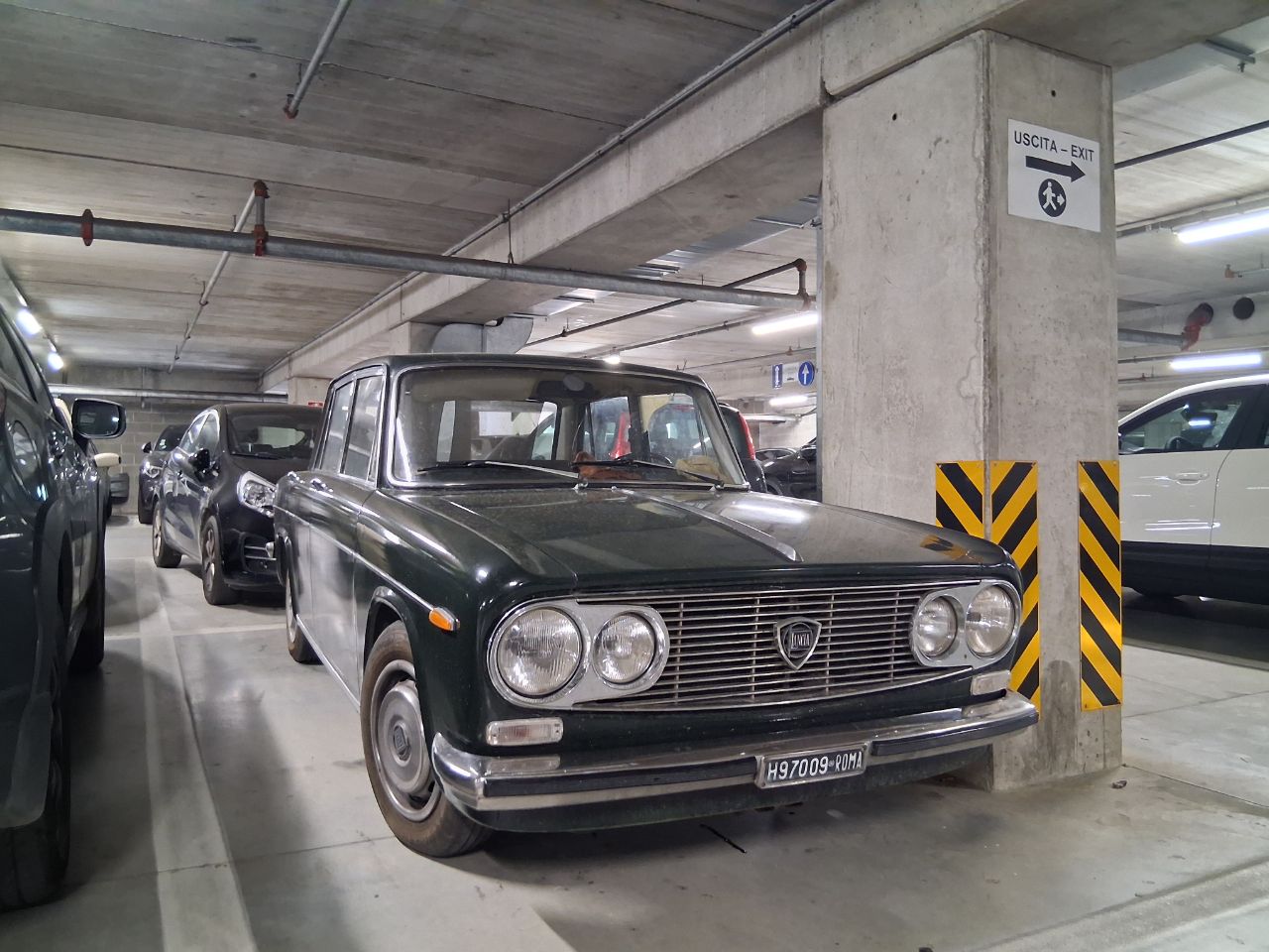 Roma H97009, Lancia Fulvia 1st gen Sedan (818), facelift, 1969–1972