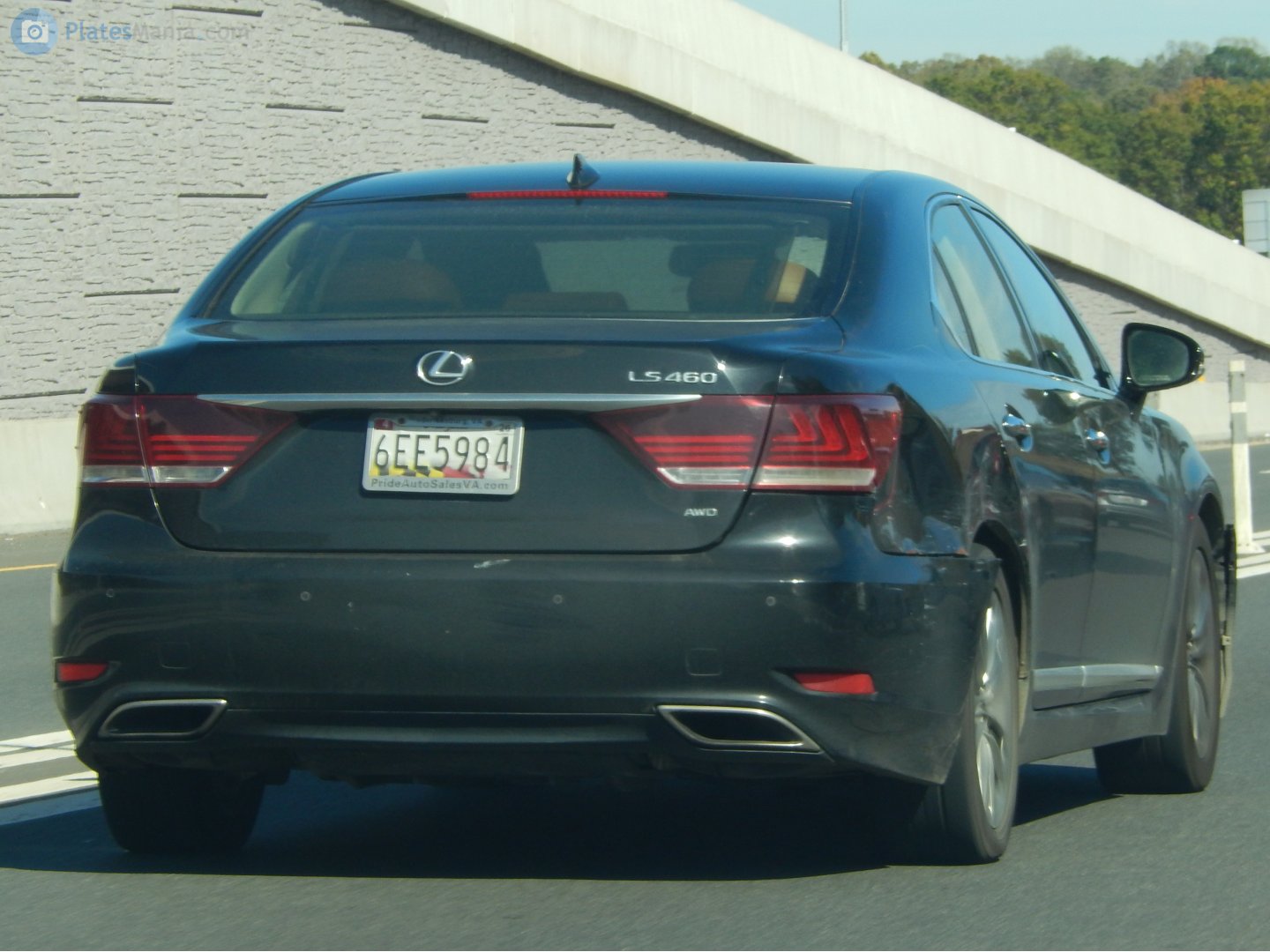 6EE5984, Lexus LS 4th gen (XF40), facelift, 2012–2017
