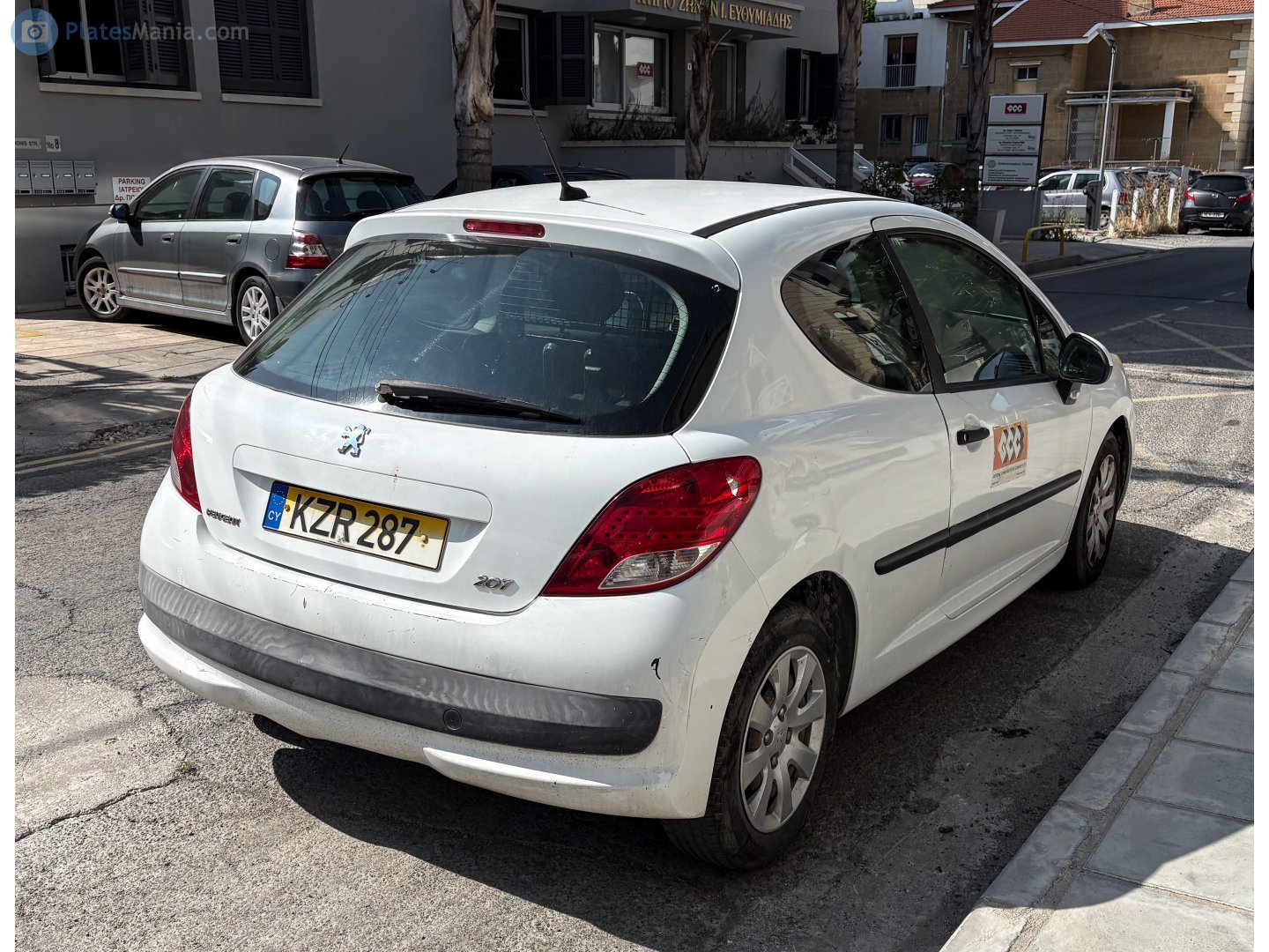 KZR 287, Peugeot 207 (207+) 3-door Hatch (A70), 2006–2014