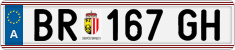 License plate of Austria, Regular plates