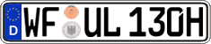 German license plate, Plates for oldtimers (type 