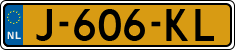 License plate of the Netherlands, Cars