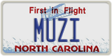 North Carolina, Vanity Plates