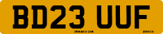 License plate of the United Kingdom, 2001 year system