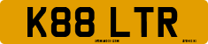 License plate of the United Kingdom, 1983 year system