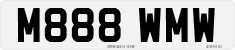 License plate of the United Kingdom, 1983 year system