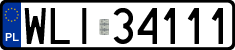 License plates of Poland, Regular car plates