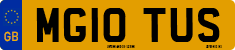 License plate of the United Kingdom, 2001 year system