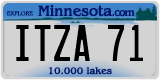 Minnesota, Vanity Plates