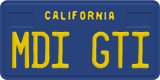 California, Vanity Plates