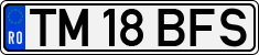 License plate of Romania, Regular plates