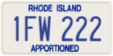 Rhode Island, Apportioned