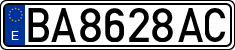 License plates of Spain, 1971 year series