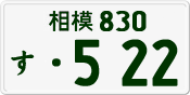 License plate of Japan, Private owners