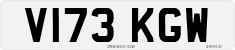 License plate of the United Kingdom, 1983 year system