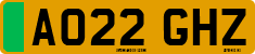License plate of the United Kingdom, 2001 year system