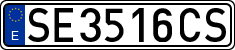 License plates of Spain, 1971 year series