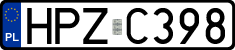 License plates of Poland, Authorities