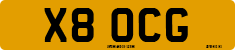 License plate of the United Kingdom, 1983 year system