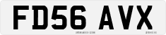 License plate of the United Kingdom, 2001 year system