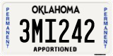 Oklahoma, Apportioned (1AB234)