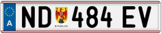 License plate of Austria, Regular plates