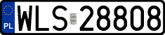 License plates of Poland, Regular car plates