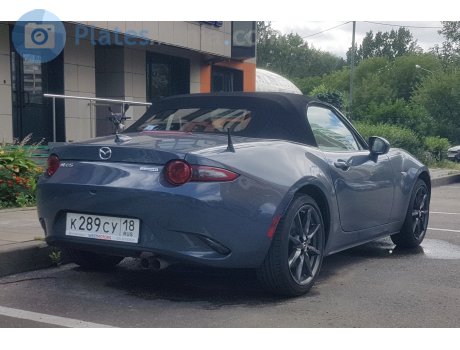 к289су18, Mazda MX-5/Miata