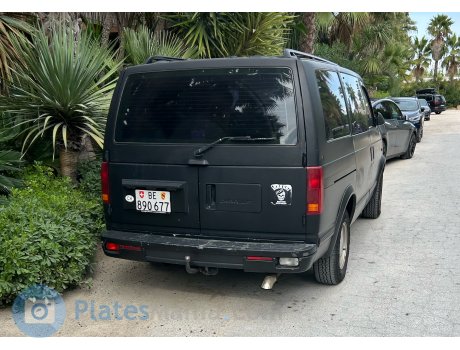 BE 890677, Chevrolet Astro