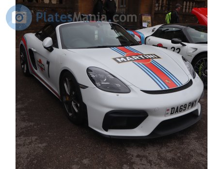 DA69 PWY, Porsche Boxster