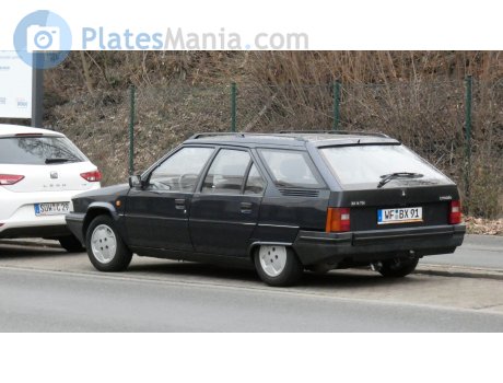 WF BX 91, Citroёn BX