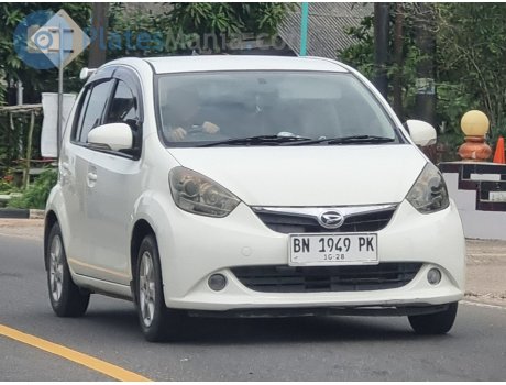 BN 1949 PK, Daihatsu Sirion