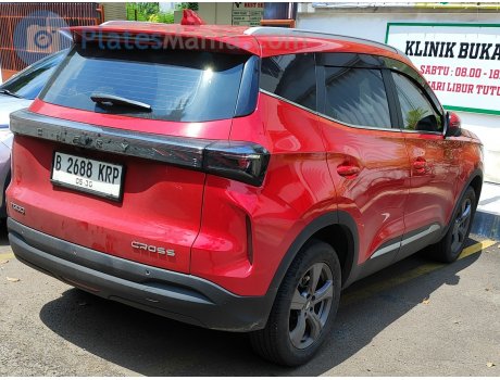 B 2688 KRP, Chery (Chirey) Tiggo 5