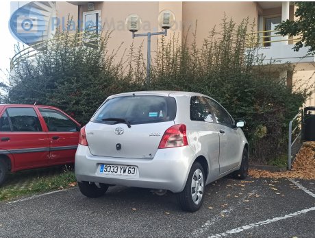 9333 YW 63, Toyota Yaris