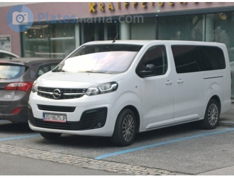 ZG 8675-JP, Opel Zafira Life