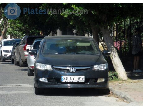 26 UV 919, Honda Civic