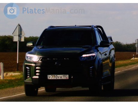 у770уа193, SsangYong (KGM) Rexton