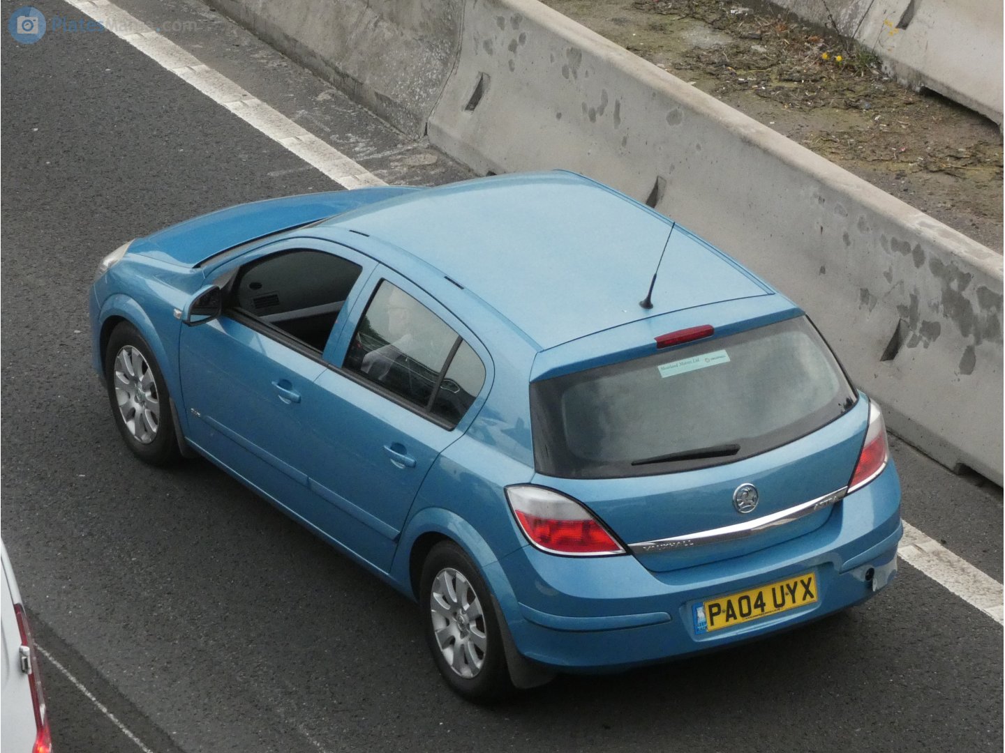 PA04UYX, Vauxhall Astra 5th gen Hatch (H; A04), 2004–2010