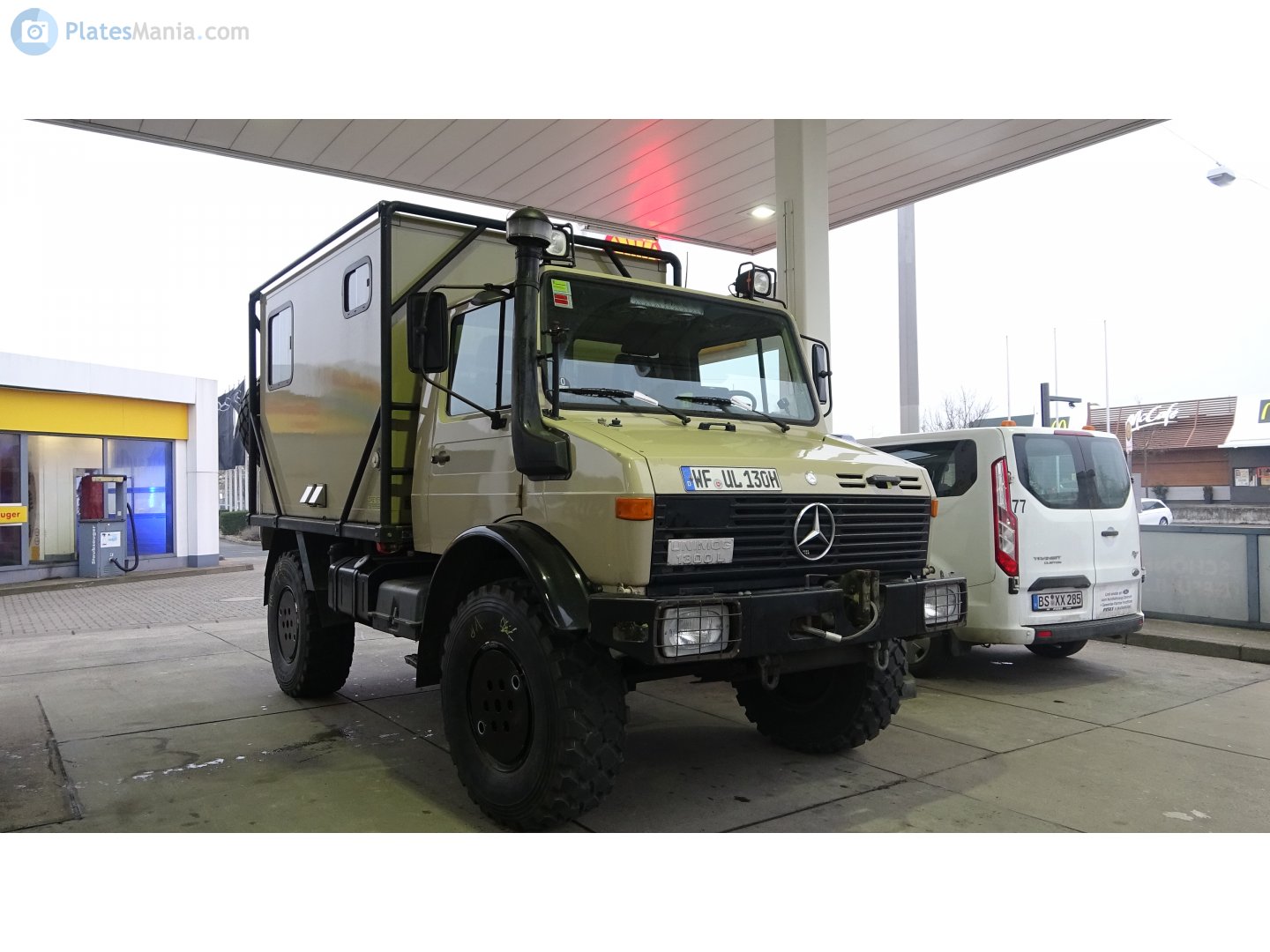 WF UL 130 H, Mercedes-Benz Unimog 424/425/427/435/436/437.1 Heavy Series, 1975­–2002