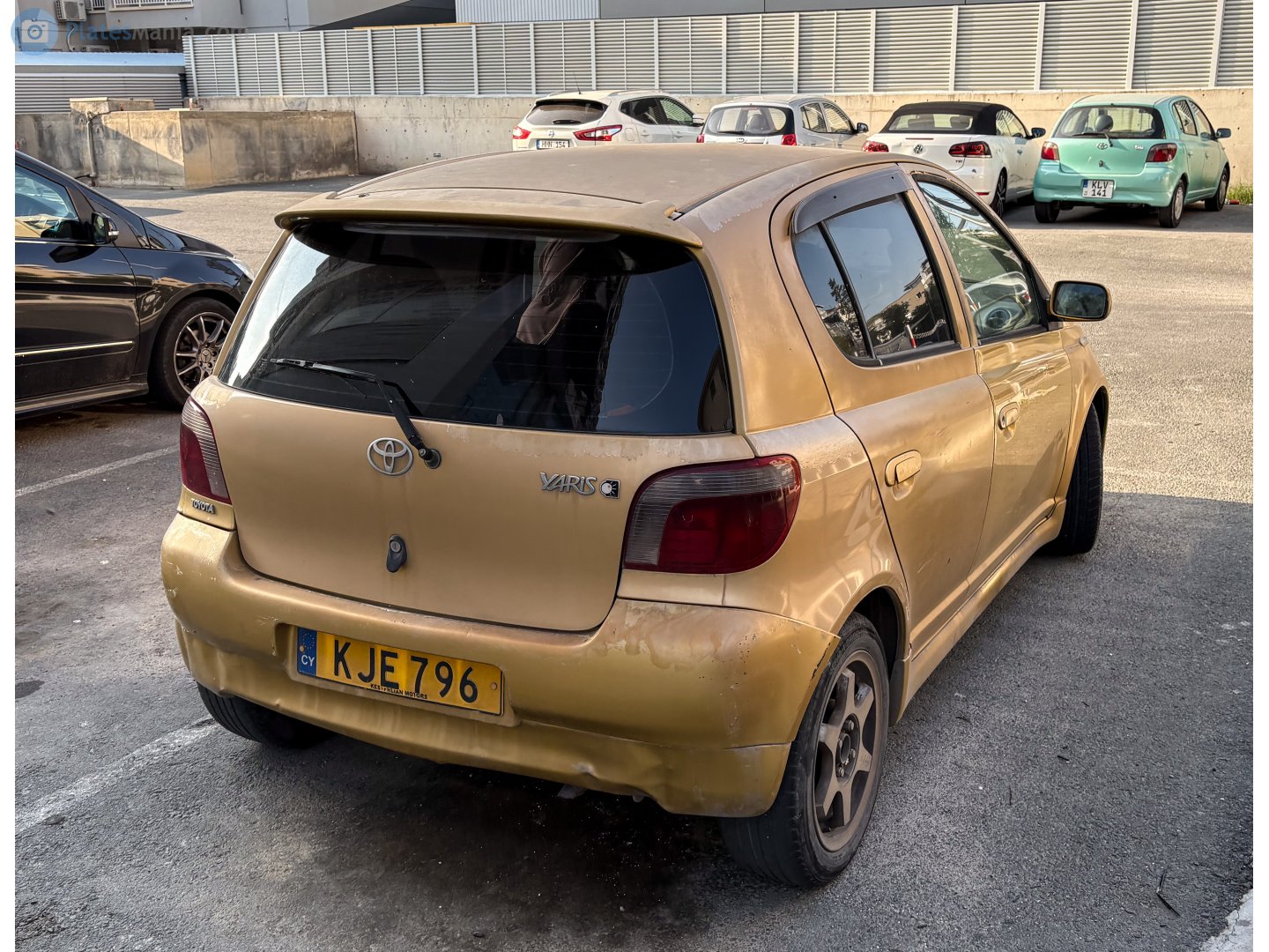 KJE 796, Toyota Yaris 1st gen 5-door Hatch (XP10), 1999–2005