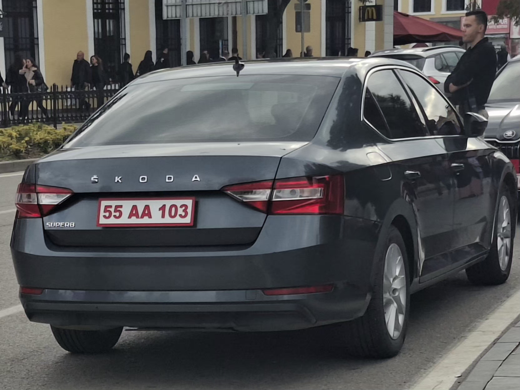 55 AA 103, Skoda Superb 3rd gen Liftback (B8/3V3), 2015–2019