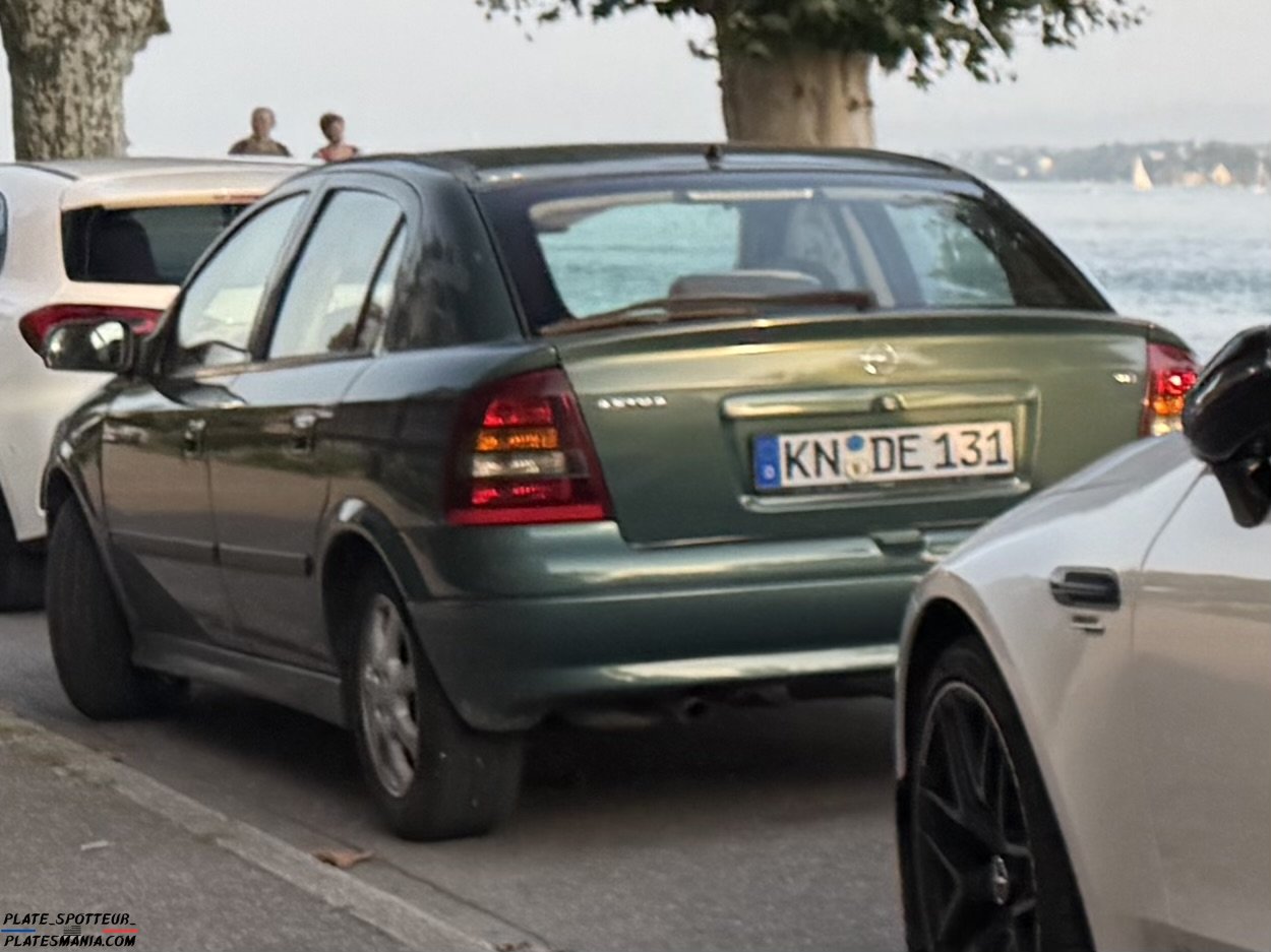 KN DE 131, Opel Astra 2nd gen 5-door Hatch (G; T98), 1998–2009